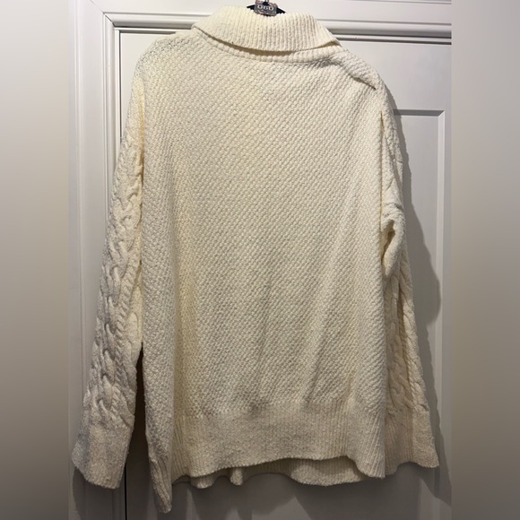 Free People Laurel Sweater Moonglow Size Large EUC - Picture 4 of 4